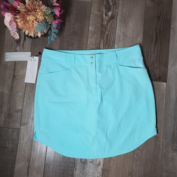NWT Adidas Mint ClimaCool Women's Athletic Golf Tennis Pickleball Skort Size 12 - Picture 1 of 16